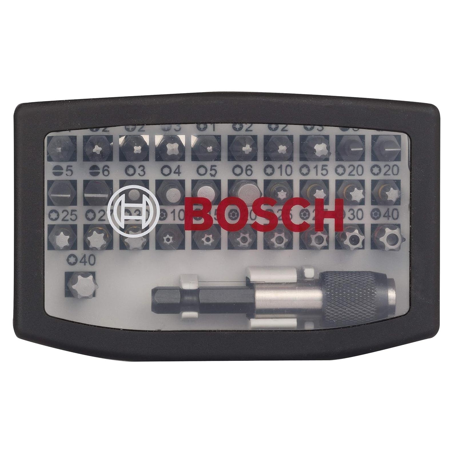 Conjunto de Puntas de Destornillador Bosch 32 Piezas