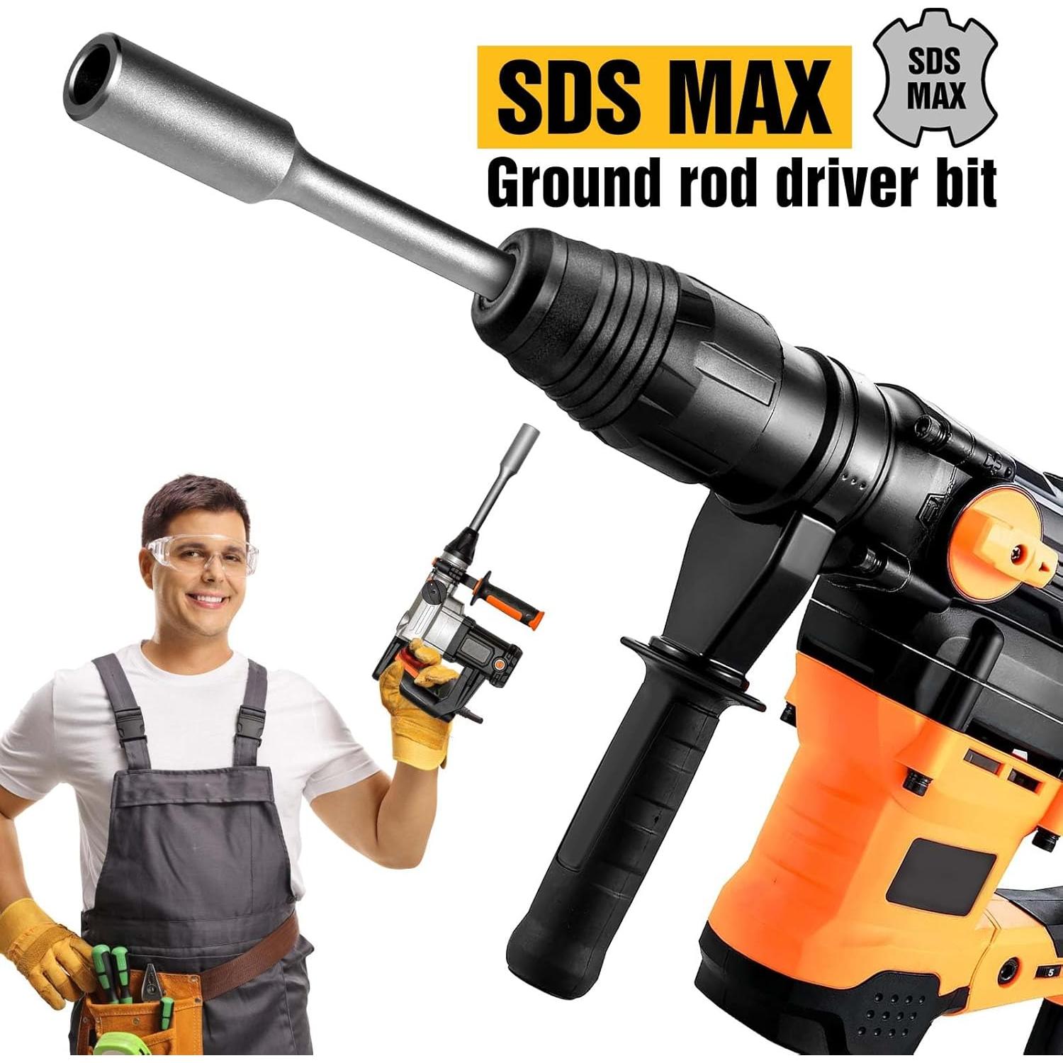 Conductor de Varilla de Tierra SDS Max SKMYL 170mm Acero