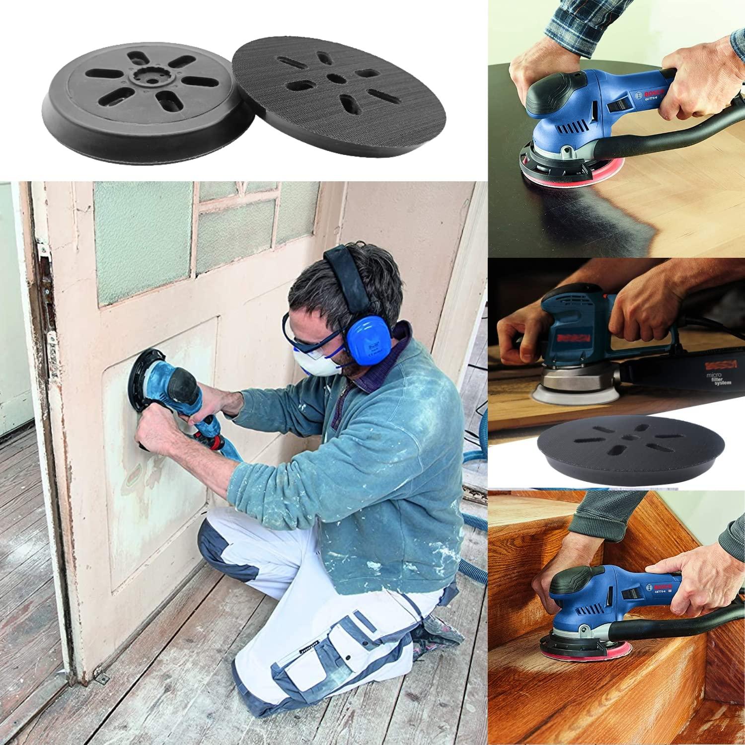 Pad de Reemplazo Duro 15.24 cm Donanim para Lijadora Bosch