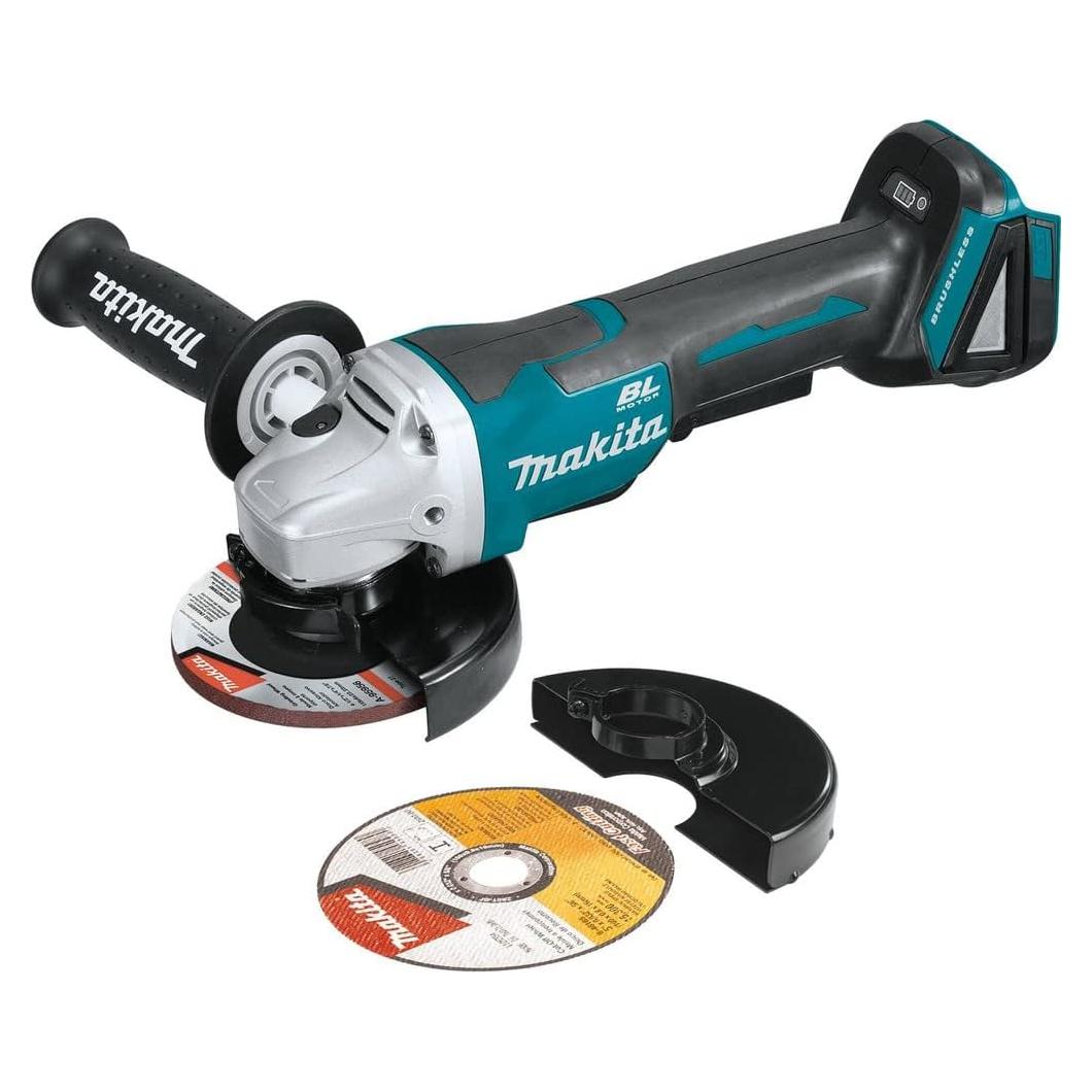 Amoladora Inalámbrica Makita XAG11Z 18V 4-1/2"/5" Sin Escobillas