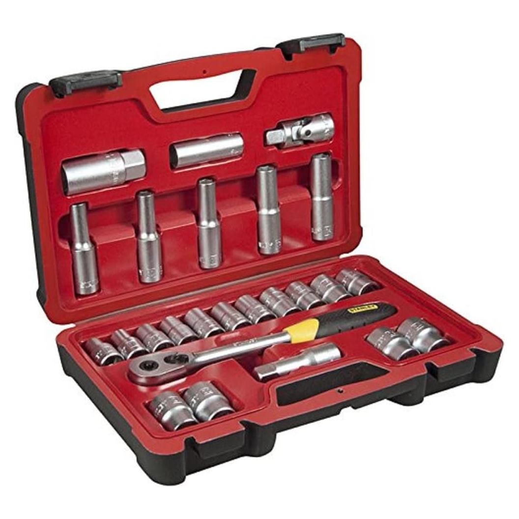 Juego de Llaves de Vaso Stanley FatMax 25 Piezas Acero