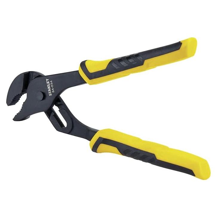 Alicates de Canal STANLEY 20.32 cm Bi-Material Antideslizantes