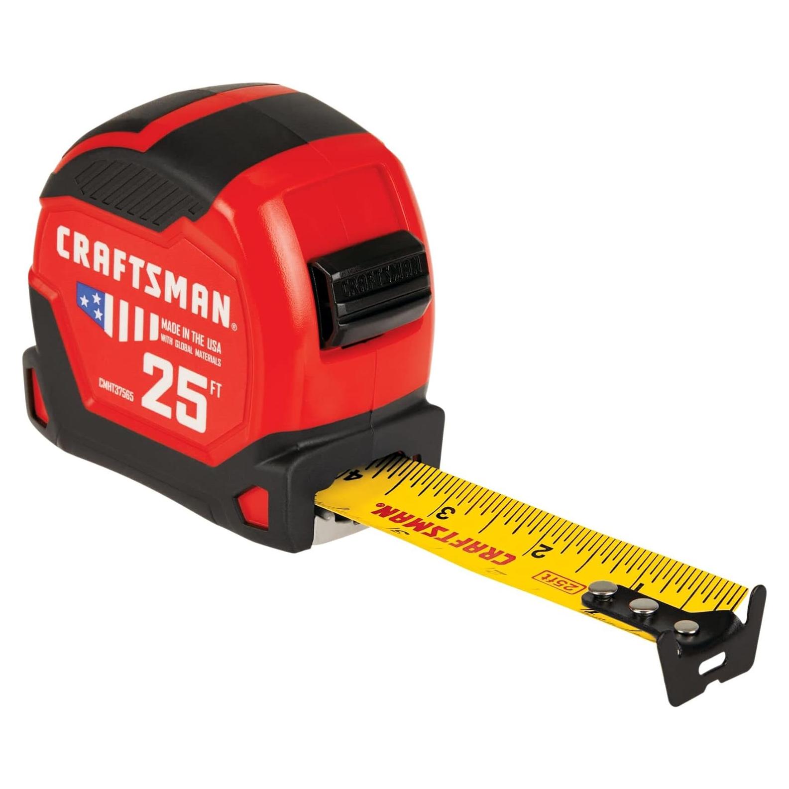 Cinta Métrica Craftsman Pro Reach 7.62m Hoja Ancha