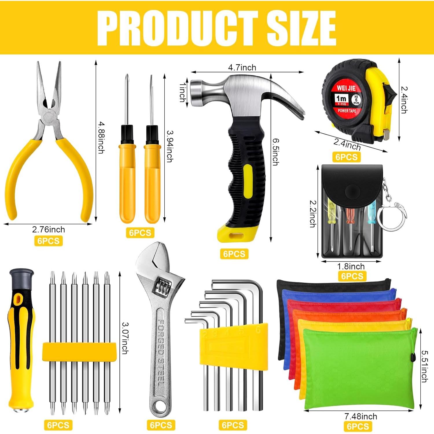 Kit de Herramientas Compacto Lothee 114 Piezas para Emergencias