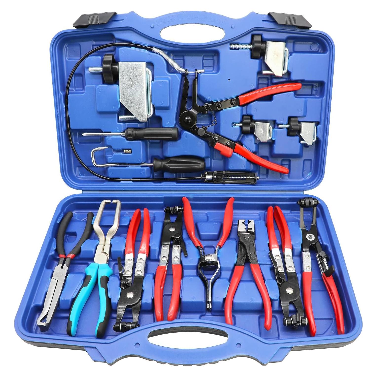 Juego de Pinzas para Abrazaderas de Manguera DPTOOL 15pcs