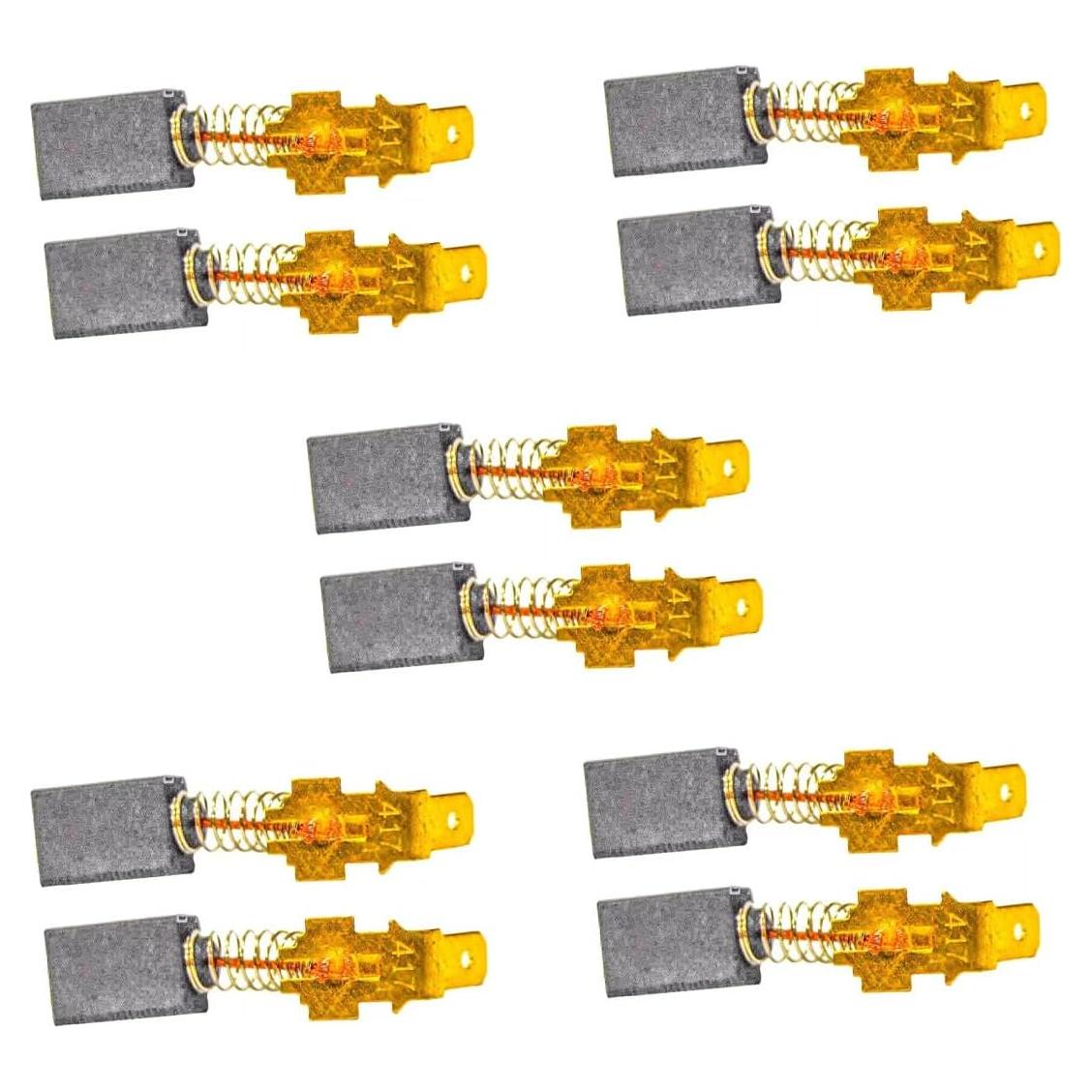 Escobillas de Carbono Reemplazo Makita CB401 CB402 x5 Pares