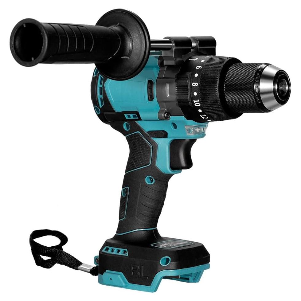 Taladro Eléctrico Inalámbrico LINGYUE 18V, 2 Velocidades 1400 RPM