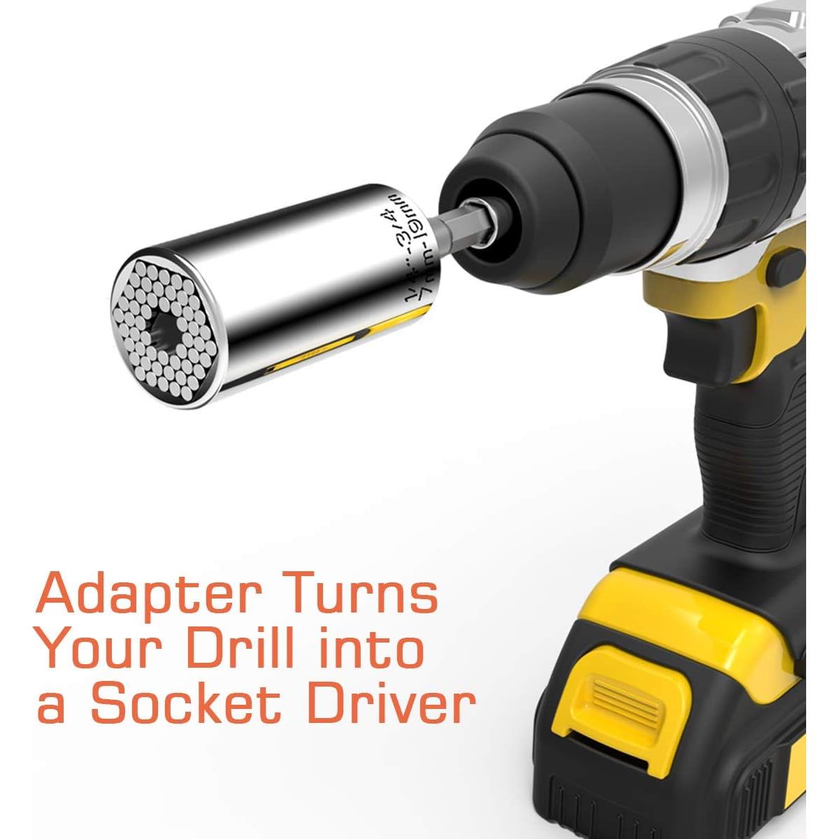 Enchufe Universal EFFECTEER 7mm-19mm Adaptador Multifuncional