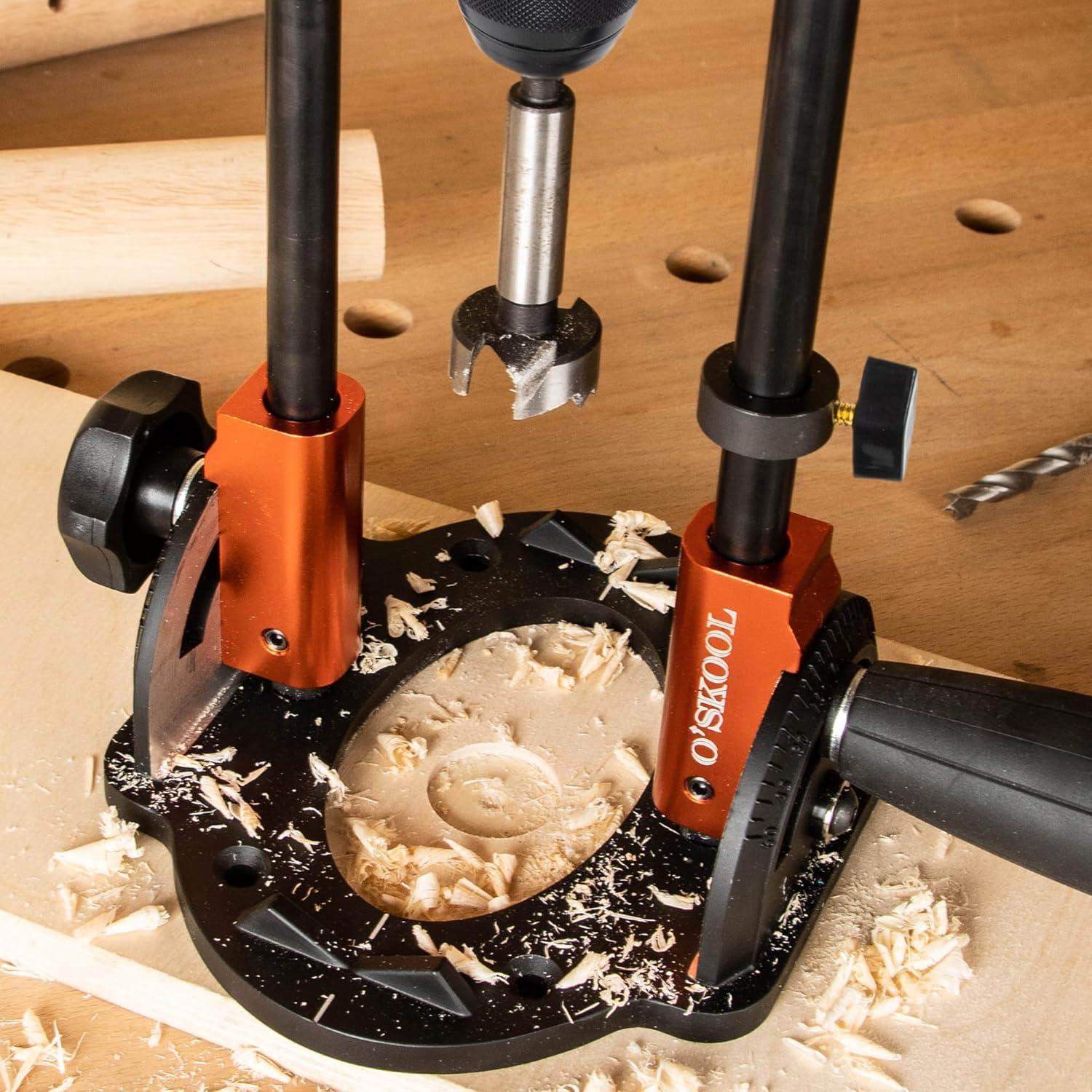 Guía de Taladro Multi-Angulo O'SKOOL Ajustable 0° a 60°