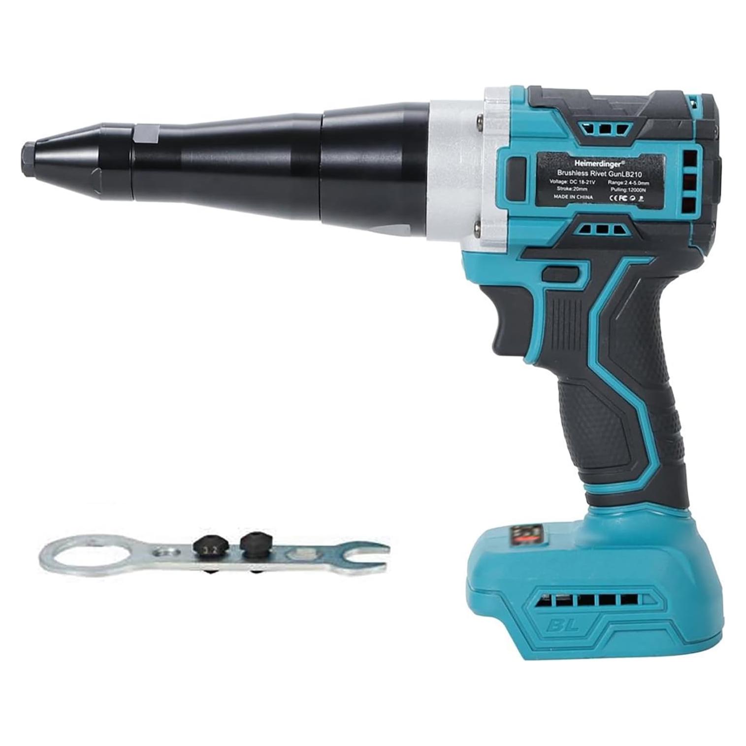 Pistola de Remaches Inalámbrica Heimerdinger LB210 12000N