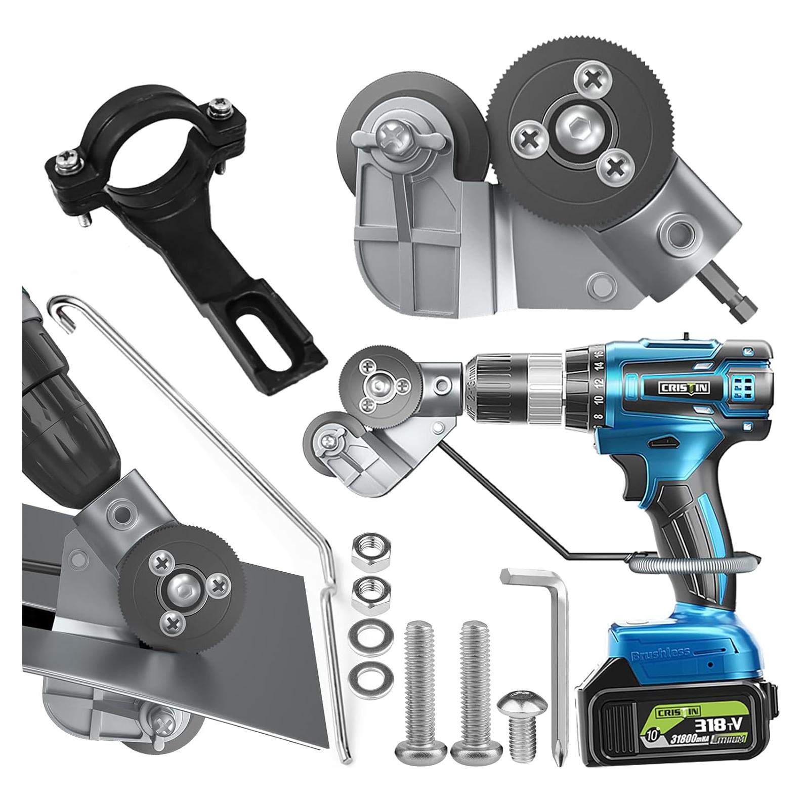 Cortador de Metal para Taladro Eléctrico XYC-10 - Alta Precisión