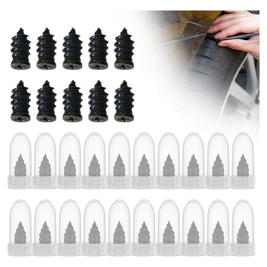 Kit de Reparación de Neumáticos NOGCAW 20 Piezas Tamaño S