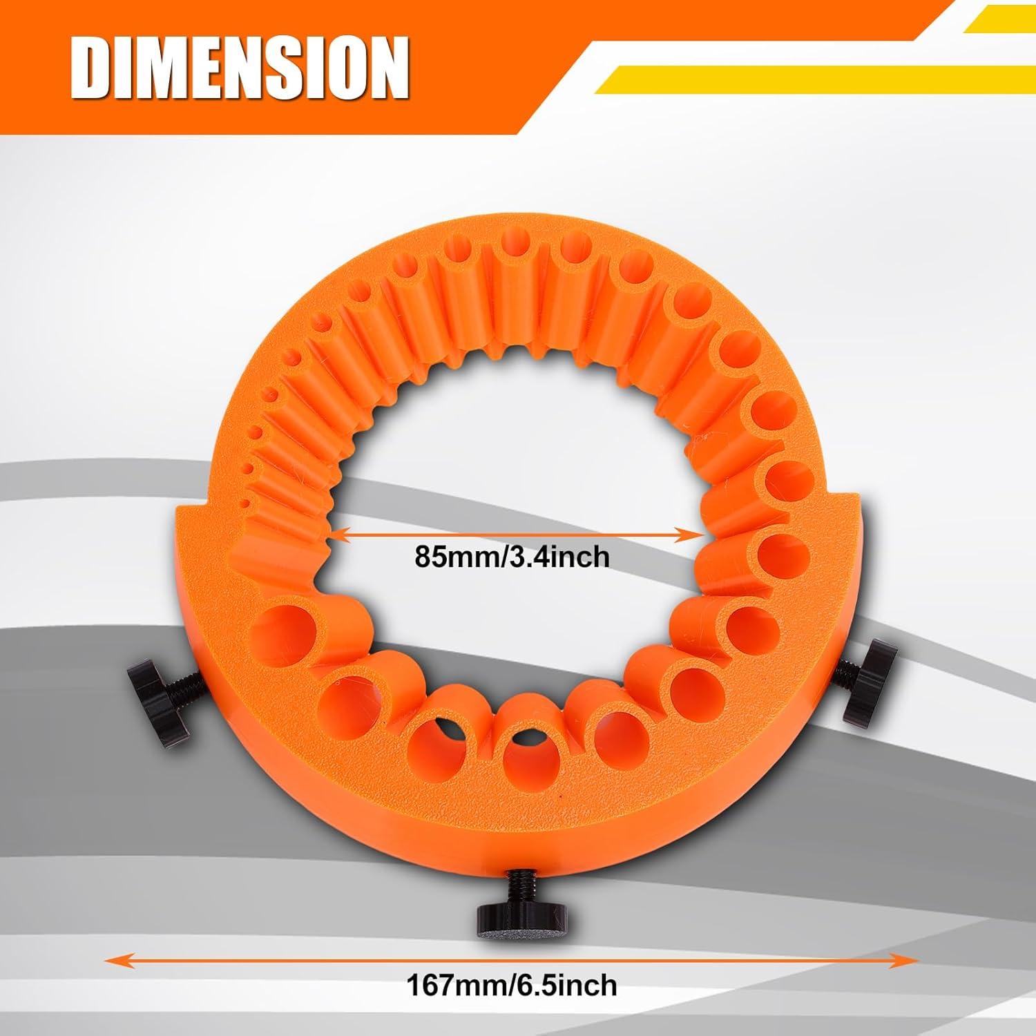 Afilador de Brocas WODHMIEY 3PCS 1.6 a 12.7 mm para Taladro