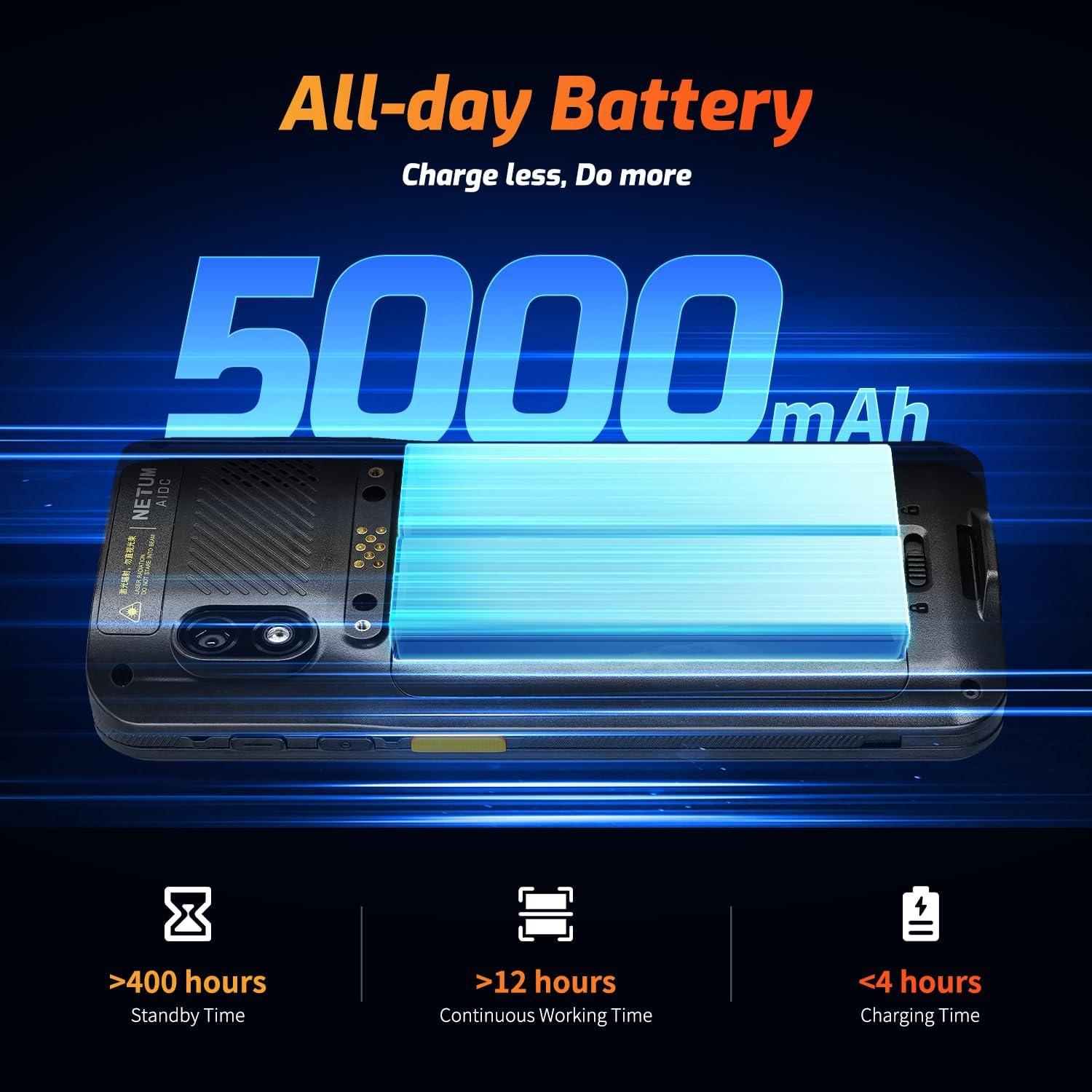 Escáner de Código de Barras NETUM Q900 Android 14 5.99"