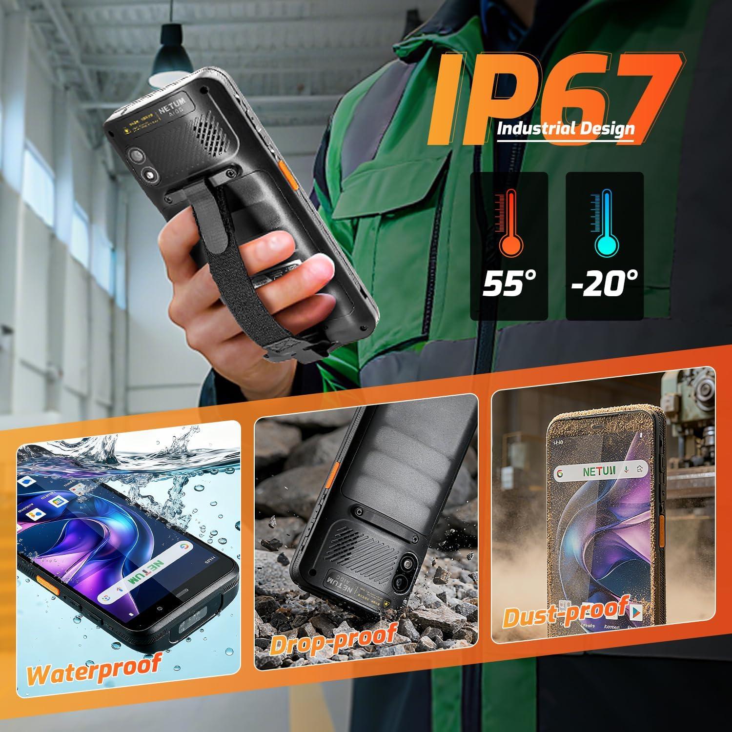 Escáner de Código de Barras NETUM Q900 Android 14 5.99"