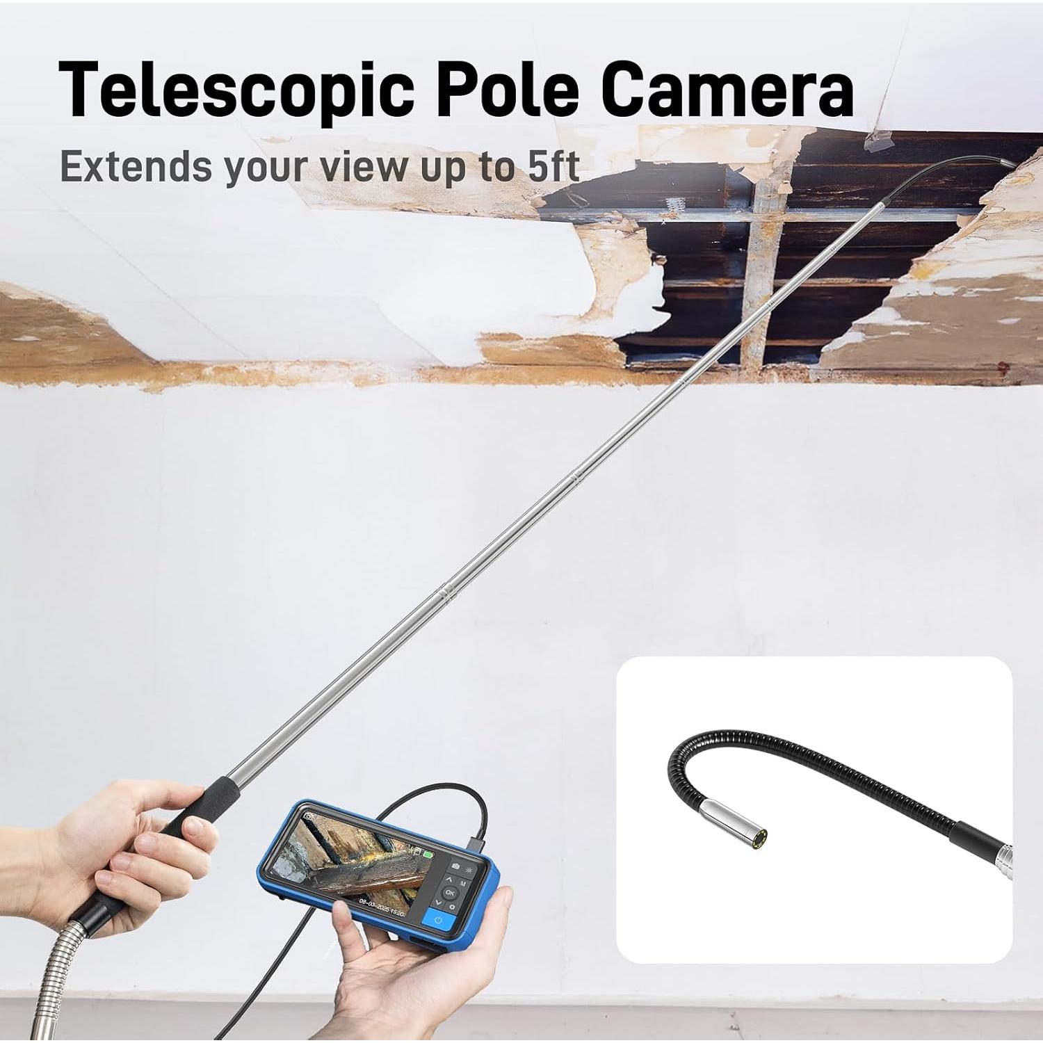 Cámara Telescópica Teslong MS450-TP5 HD 1080P 5FT