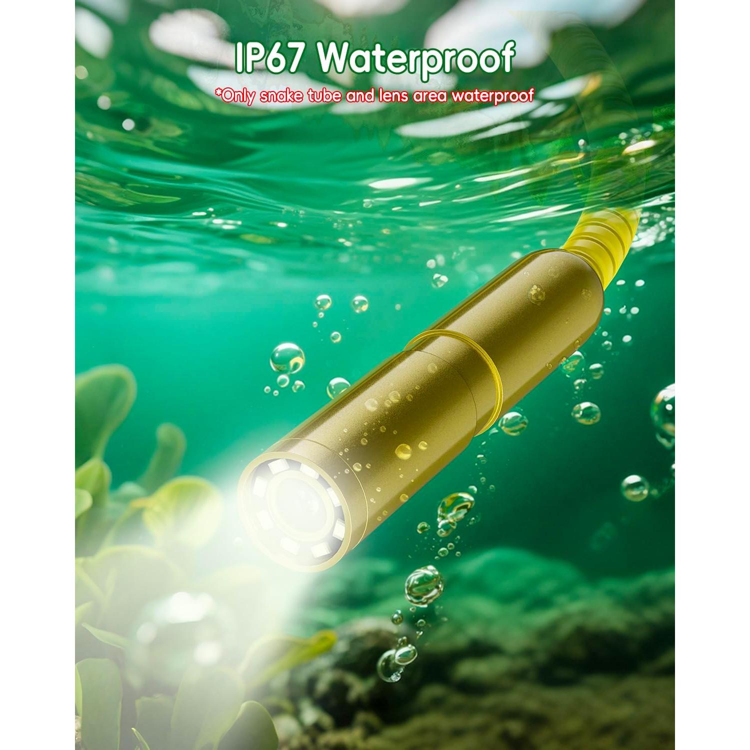 Cámara de Borescopio para Niños Ashfly G21 con Luz LED