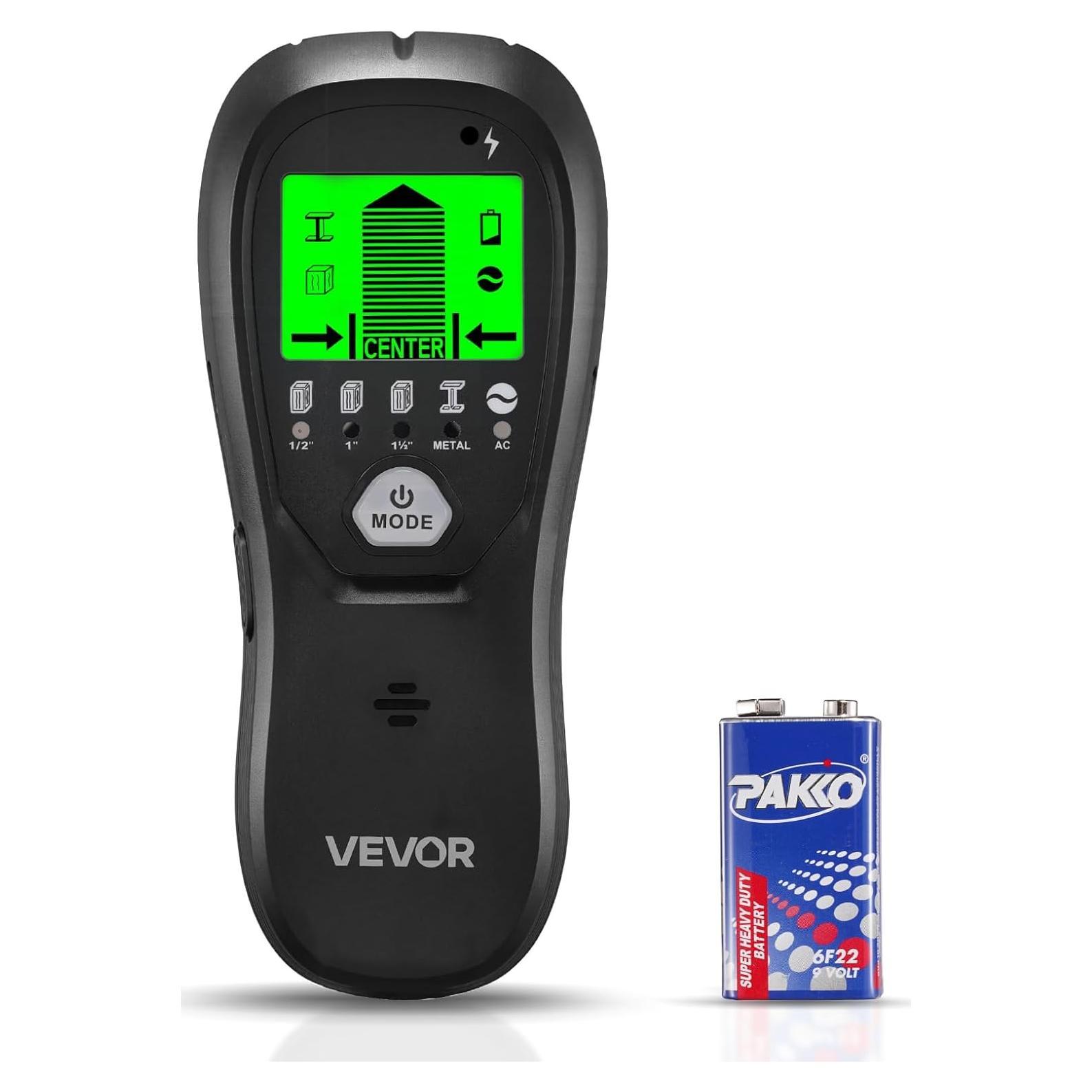 Buscador de Vigas VEVOR HT580-B 5 en 1 con Pantalla LCD