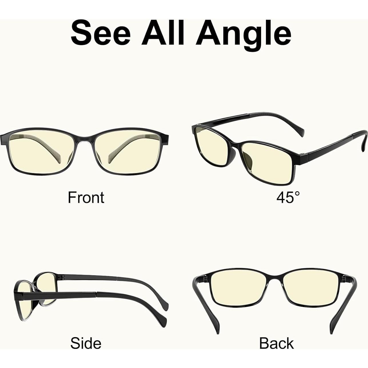 Gafas bloqueadoras de luz azul CYBNOTA HD, anti fatiga ocular