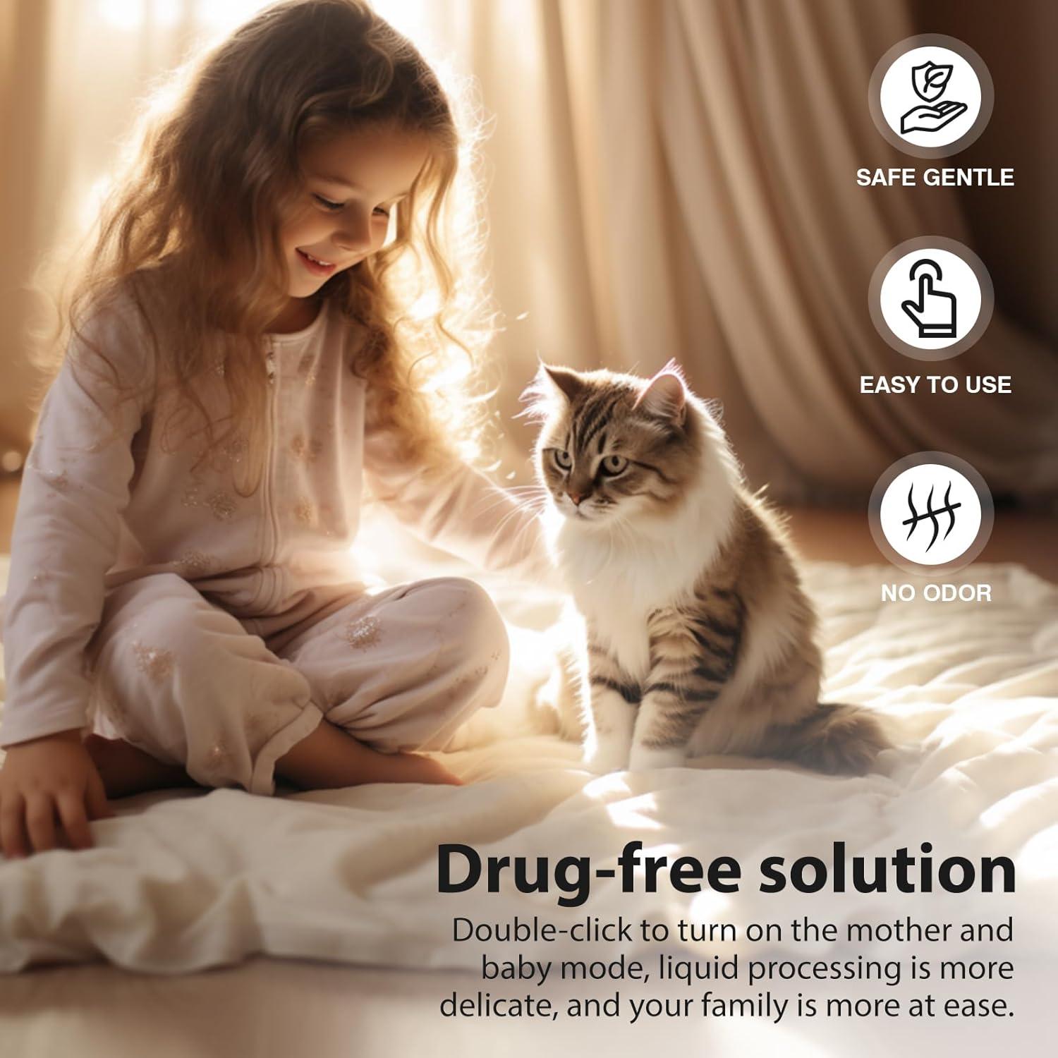 Difusor Calmante para Gatos Alivio Estrés Feromonas 3 Unidades