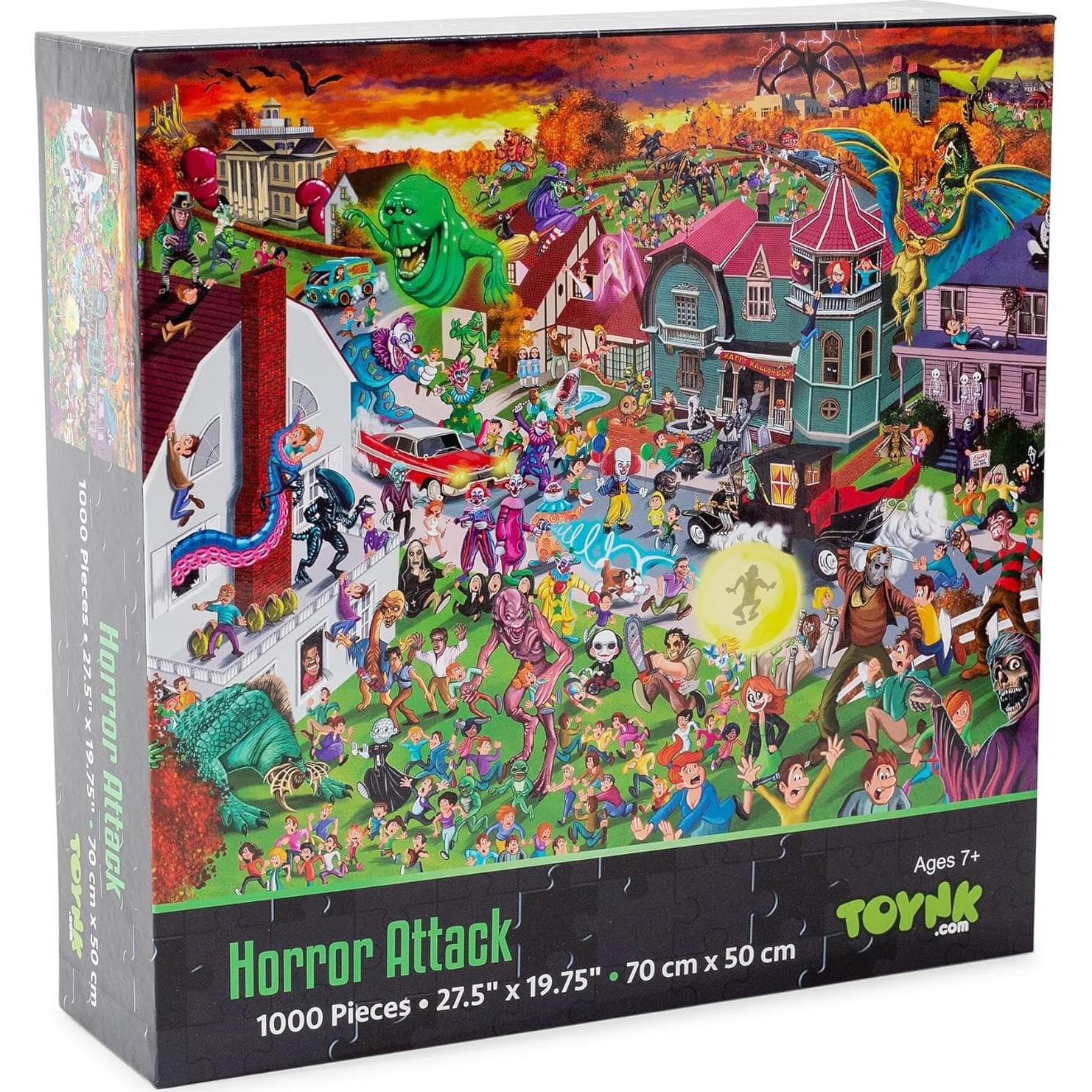 Rompecabezas 1000 Piezas Toynk Horror Attack 71 x 50 cm