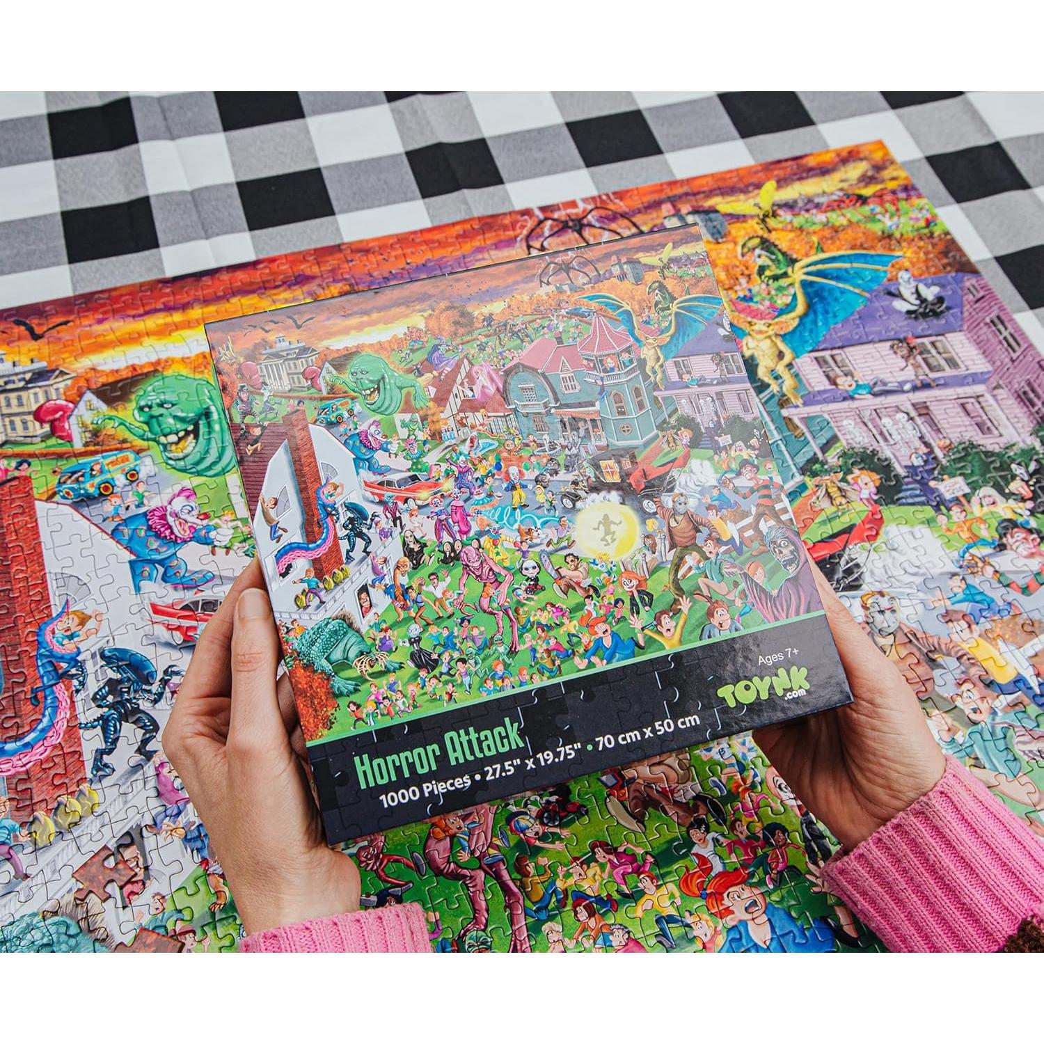 Rompecabezas 1000 Piezas Toynk Horror Attack 71 x 50 cm
