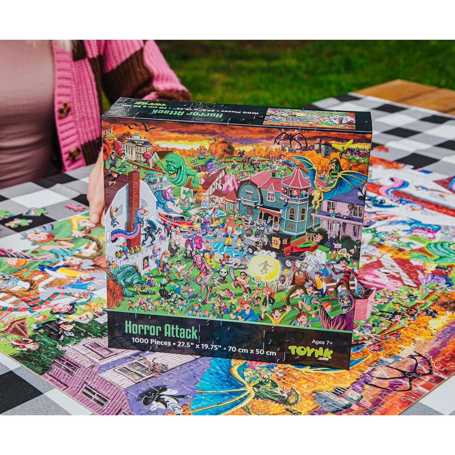 Rompecabezas 1000 Piezas Toynk Horror Attack 71 x 50 cm