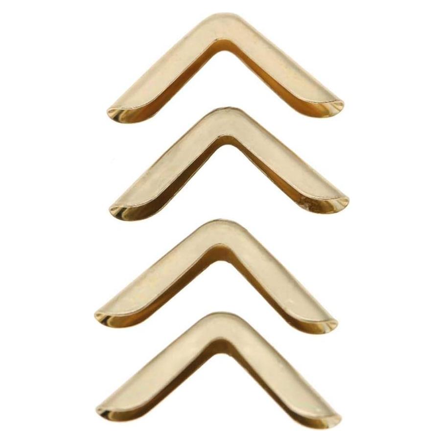 50 Protectores de Esquinas de Hierro Hilitand para Álbumes