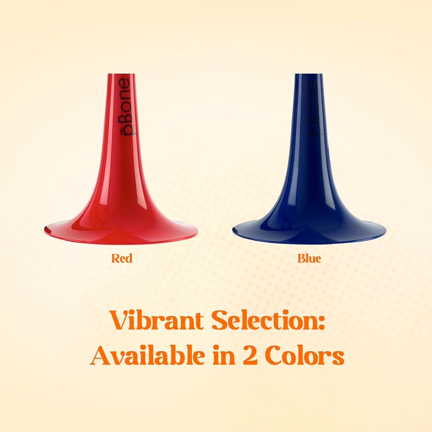 Trompeta Mini pBone Azul para Niños - Ligera y Ergonómica