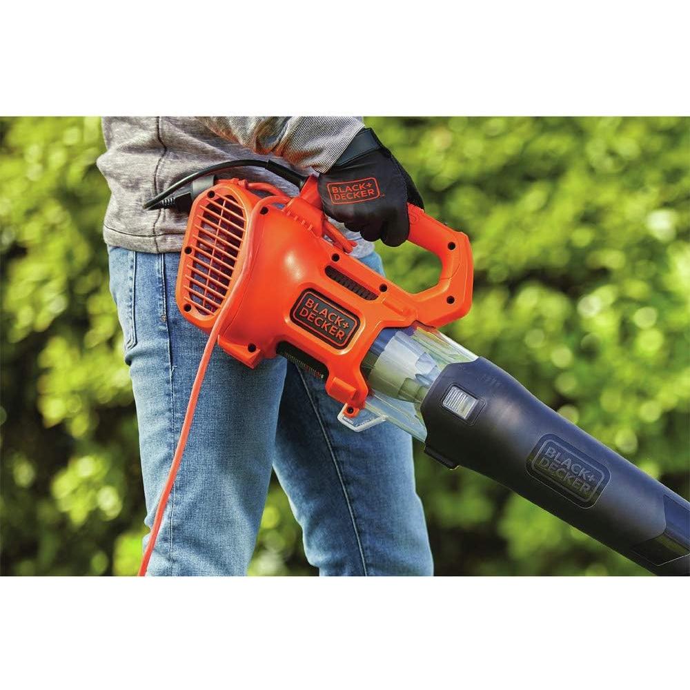 Soplador de Hojas Eléctrico BLACK+DECKER BEBL750 450 CFM