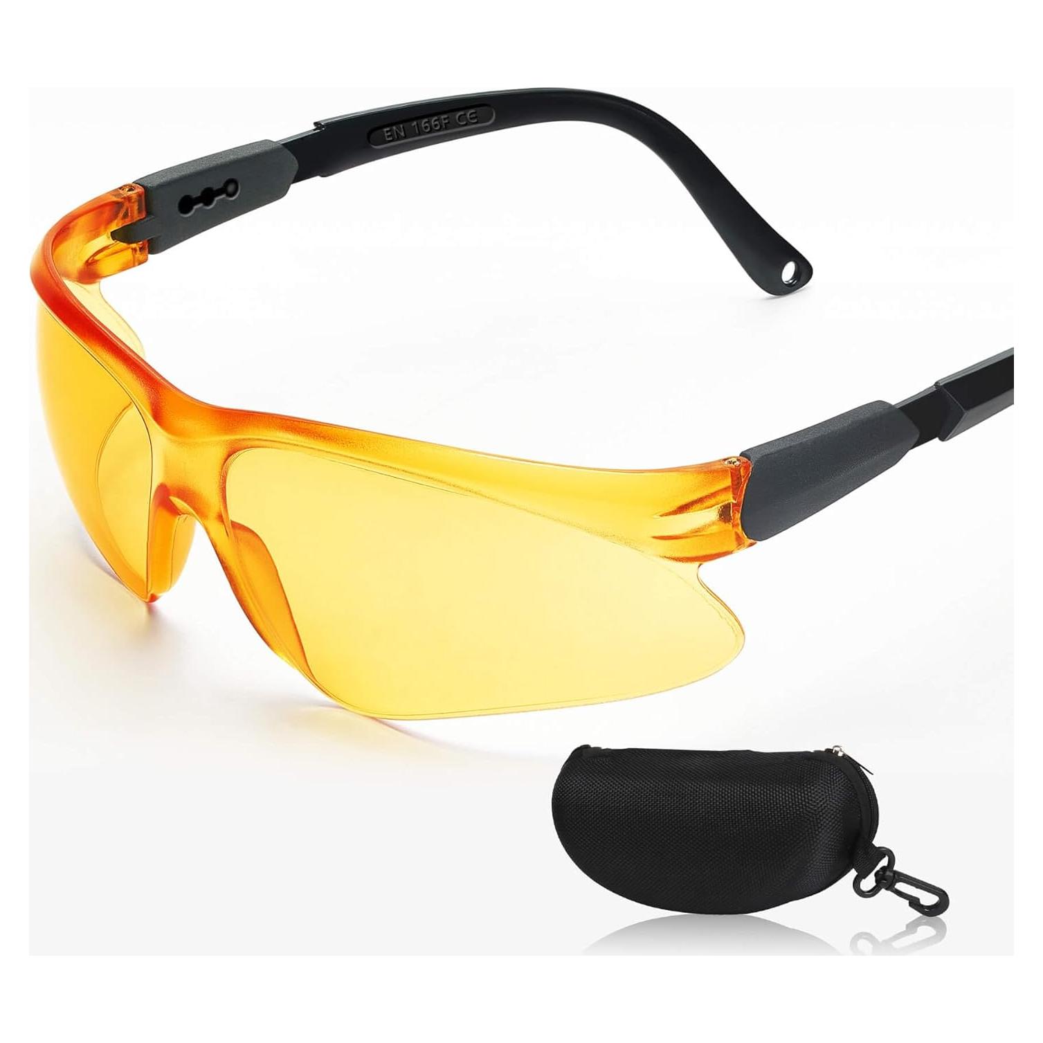 Gafas de Tiro Antivaho para Jóvenes y Adultos - Marco Negro