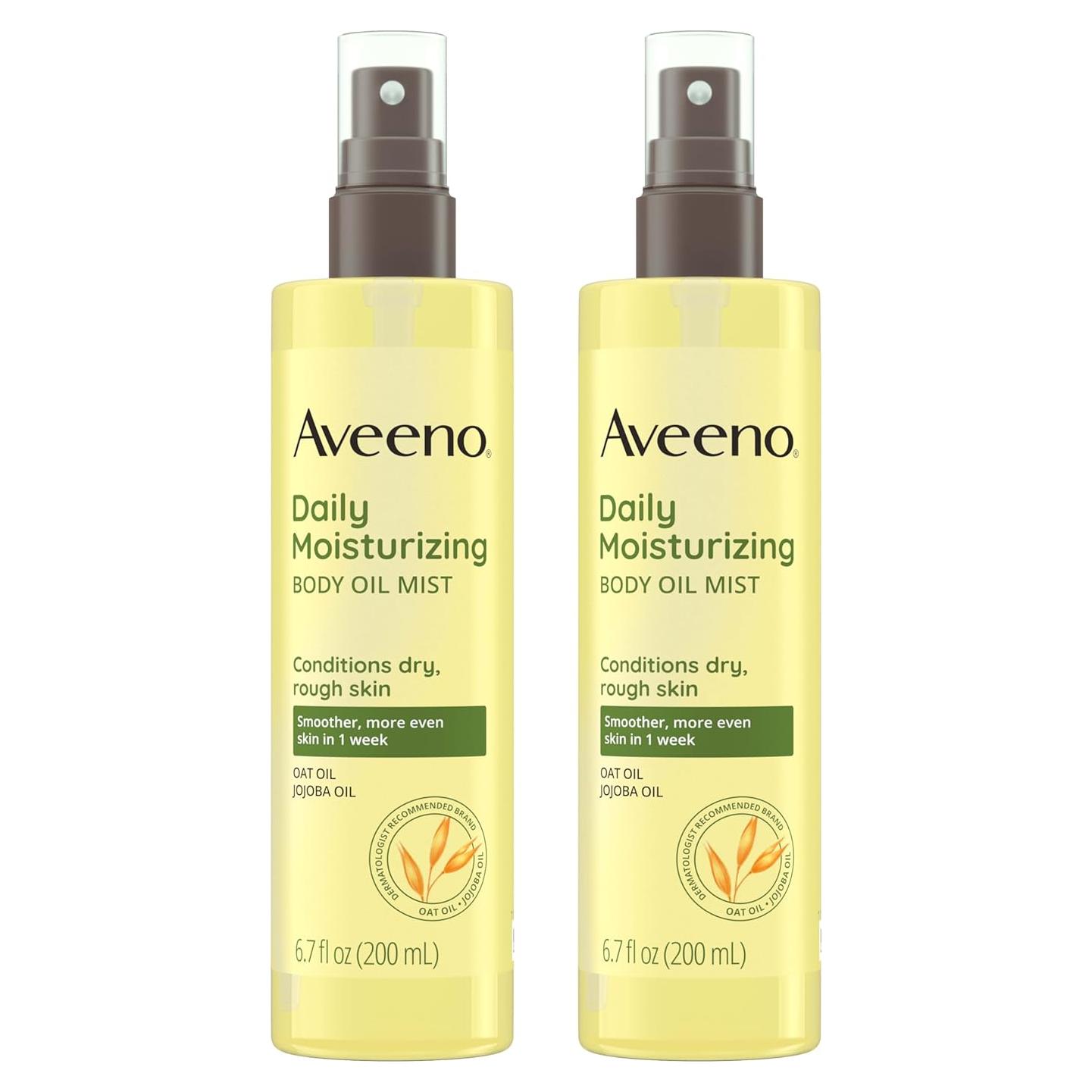 Aerosol de Aceite Corporal Hidratante Aveeno 198.4 ml Doble