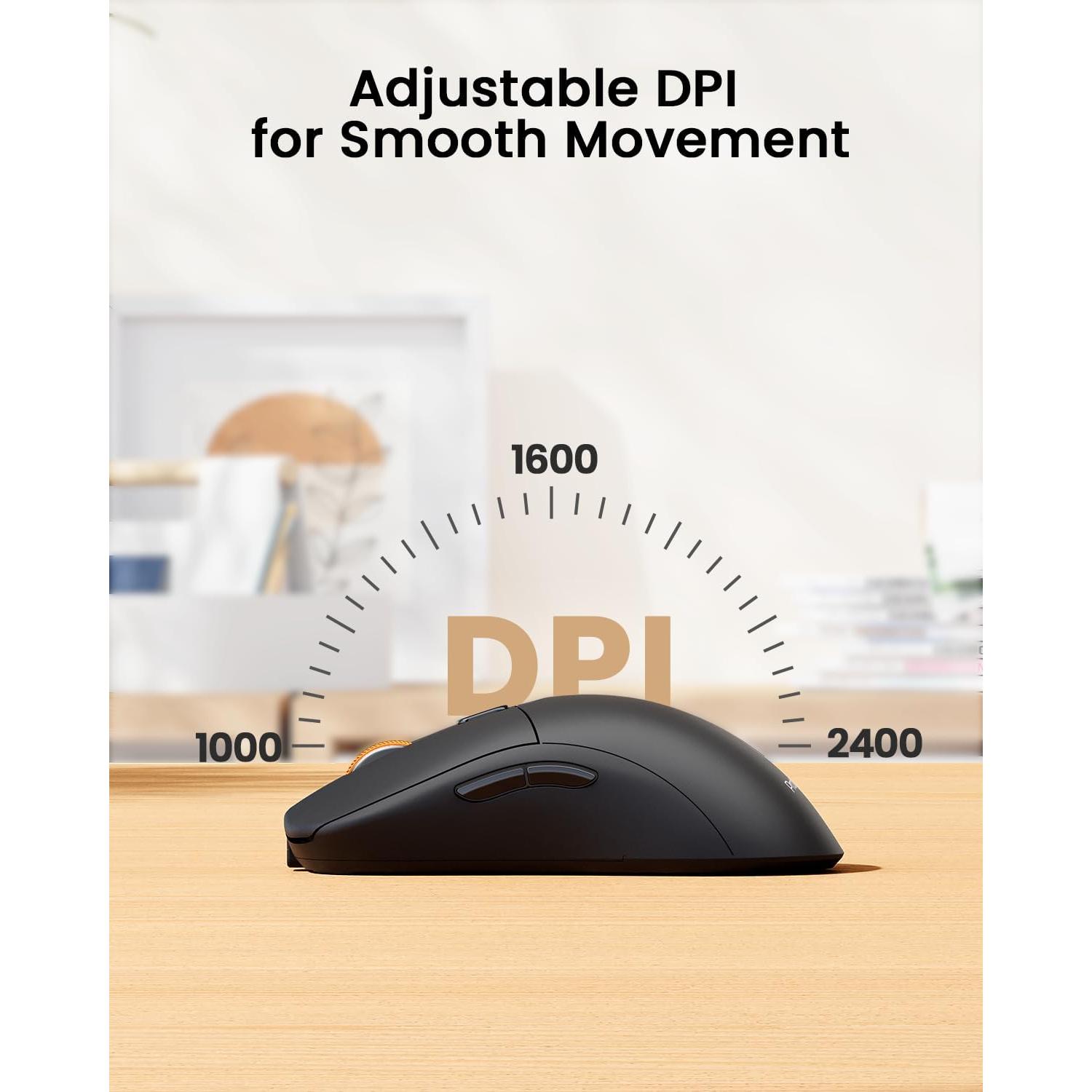 Ratón Inalámbrico Bluetooth ProtoArc EM15 Recargable Negro