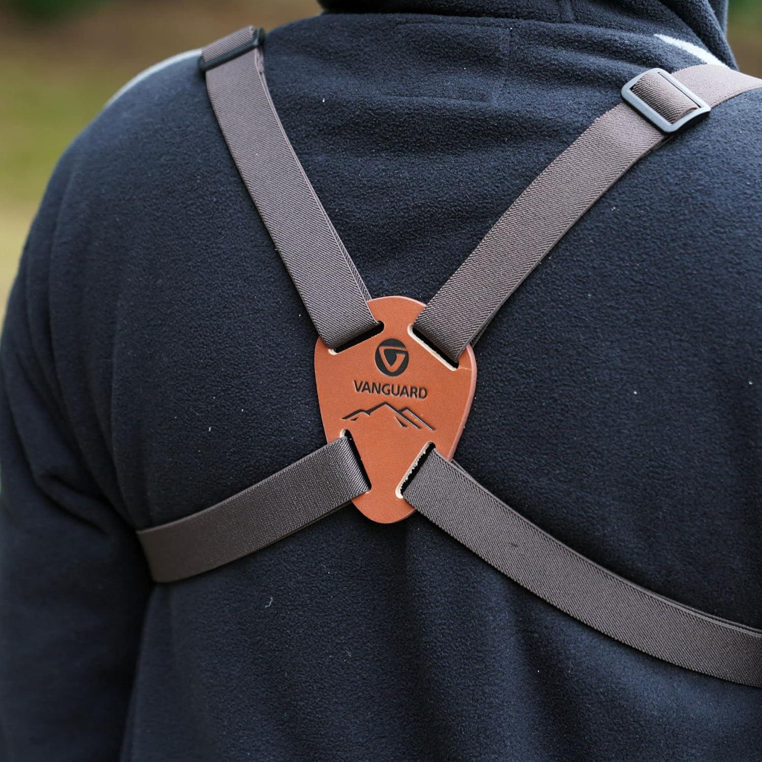 Arnés de Liberación Rápida Vanguard VEO Optic Guard Marrón