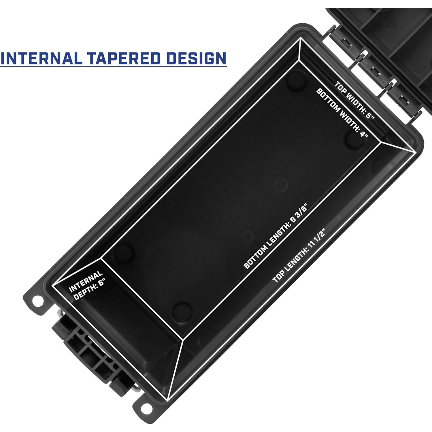 Caja de Almacenamiento Sheffield 12629, 216 Pulgadas Cúbicas