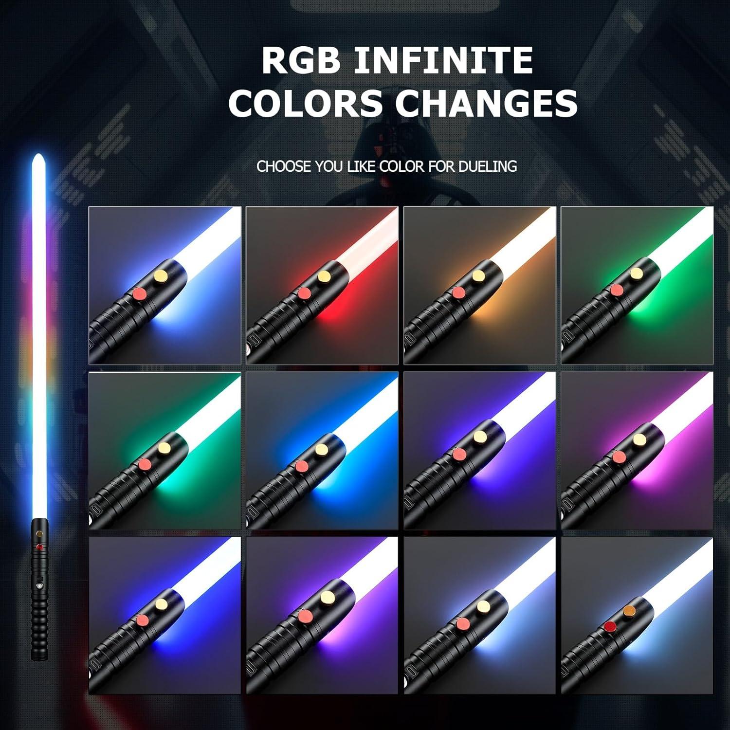 Sable de Luz CVCBSER Metal Premium Control Aplicación 16 Colores