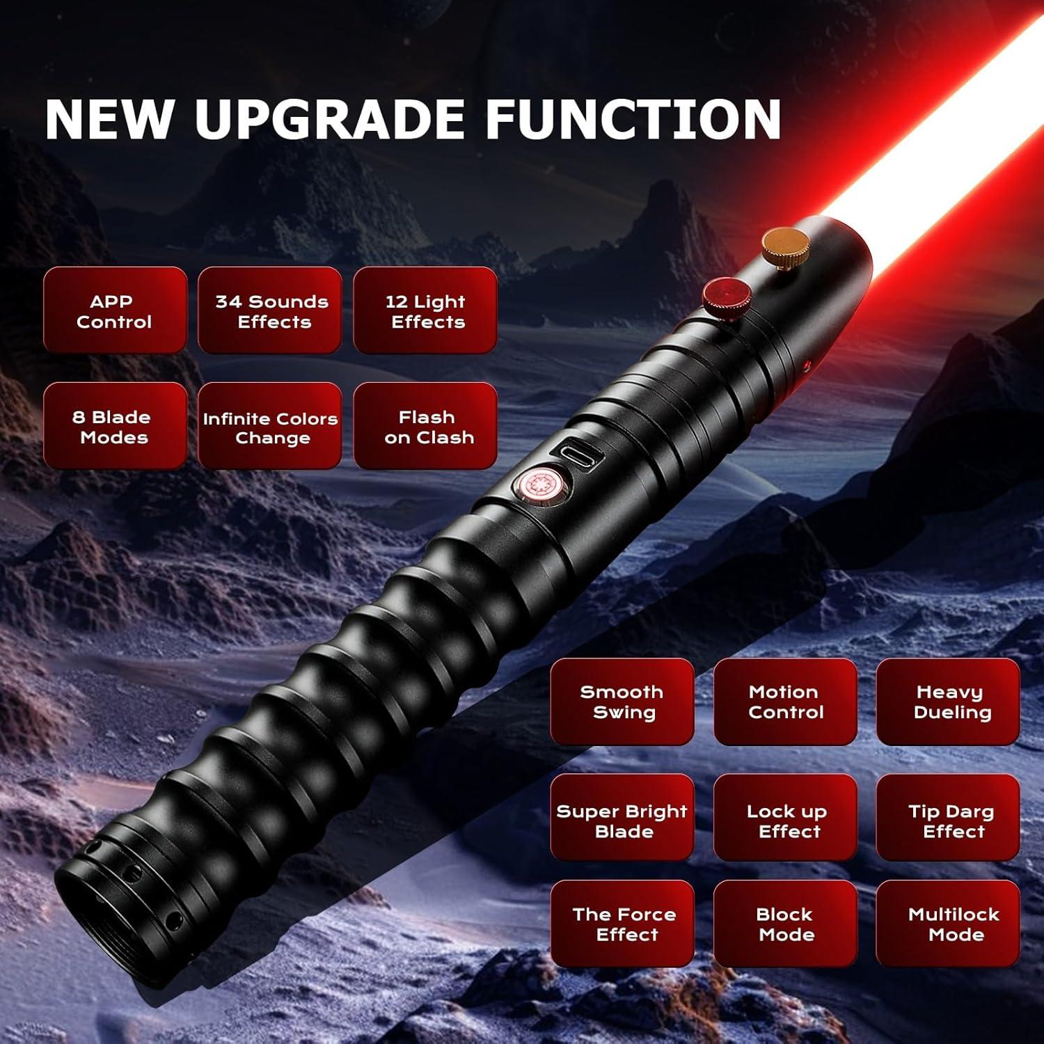 Sable de Luz CVCBSER Metal Premium Control Aplicación 16 Colores