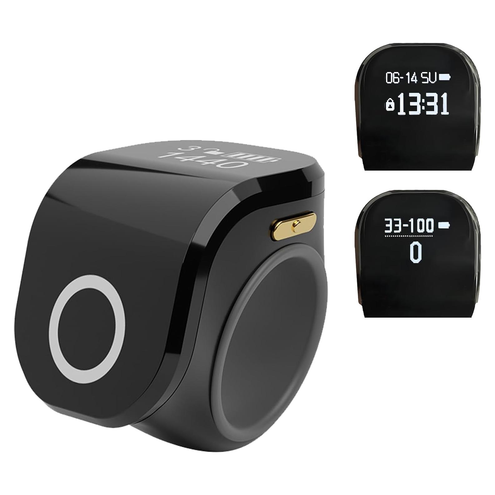 Contador de Adoración QIANGUANG OLED con Alarma Vibratoria