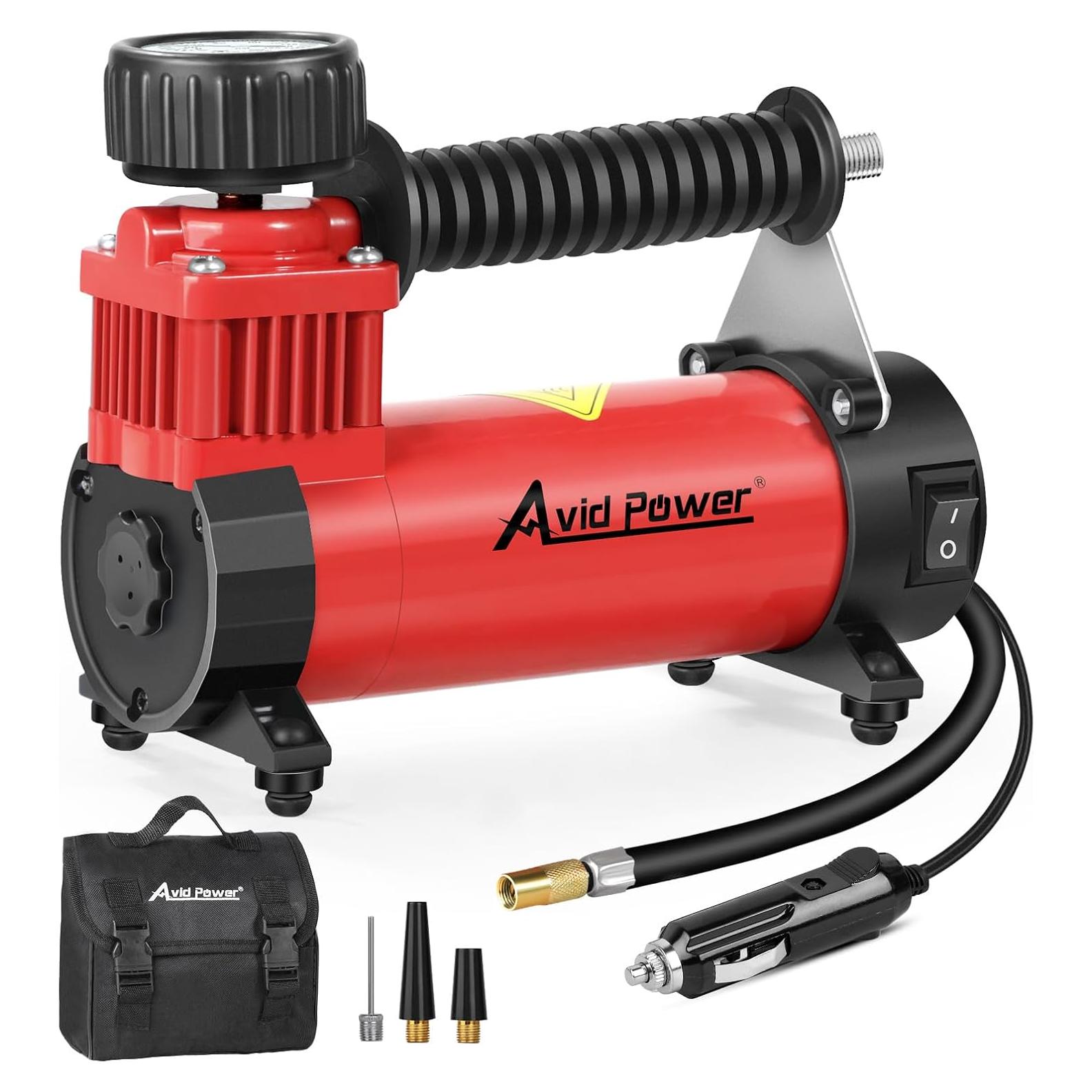 Compresor de Aire Portátil 12V AVID POWER ACAP280 30 LPM