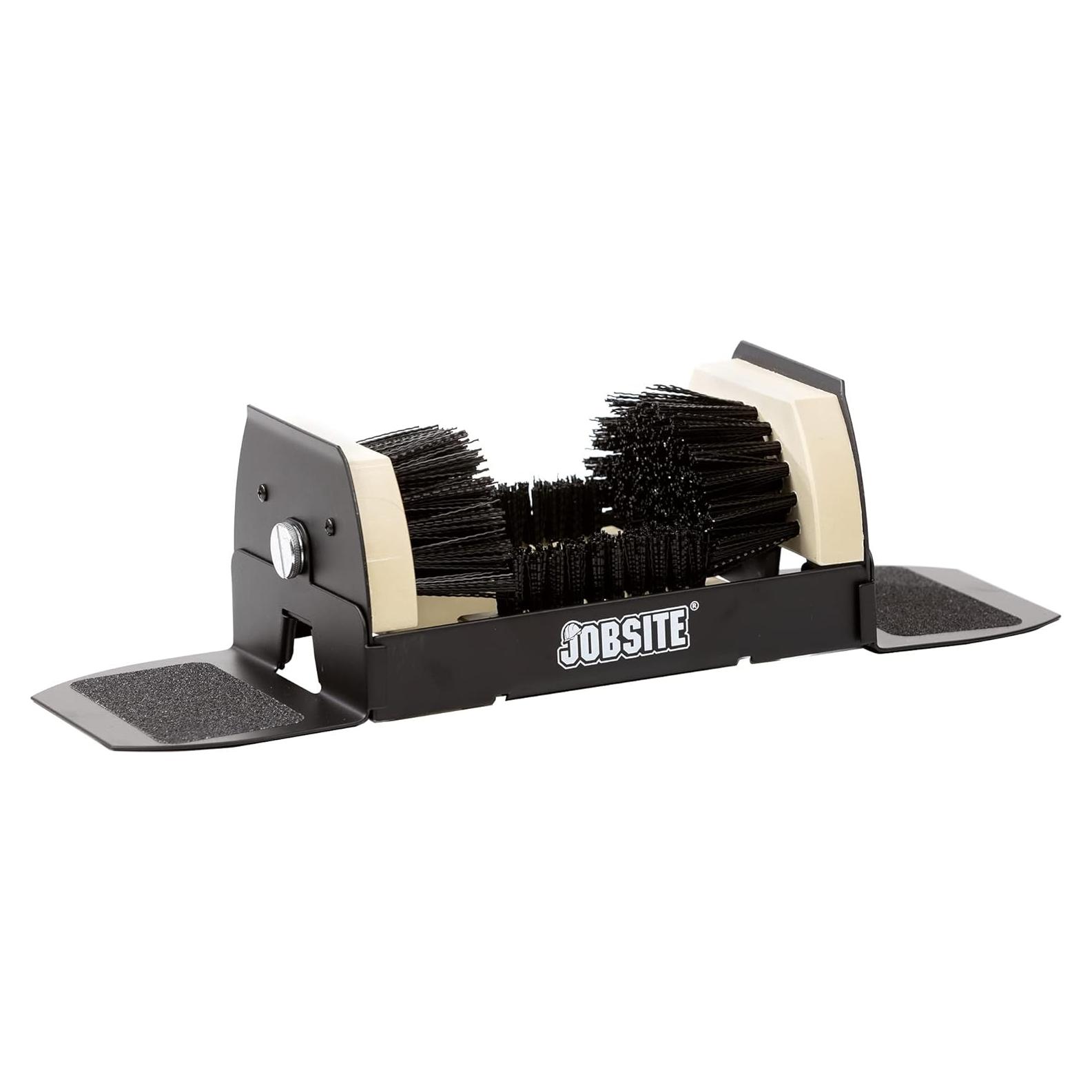 Limpiador de Botas JobSite Extra Ancho - Cepillo para Exterior