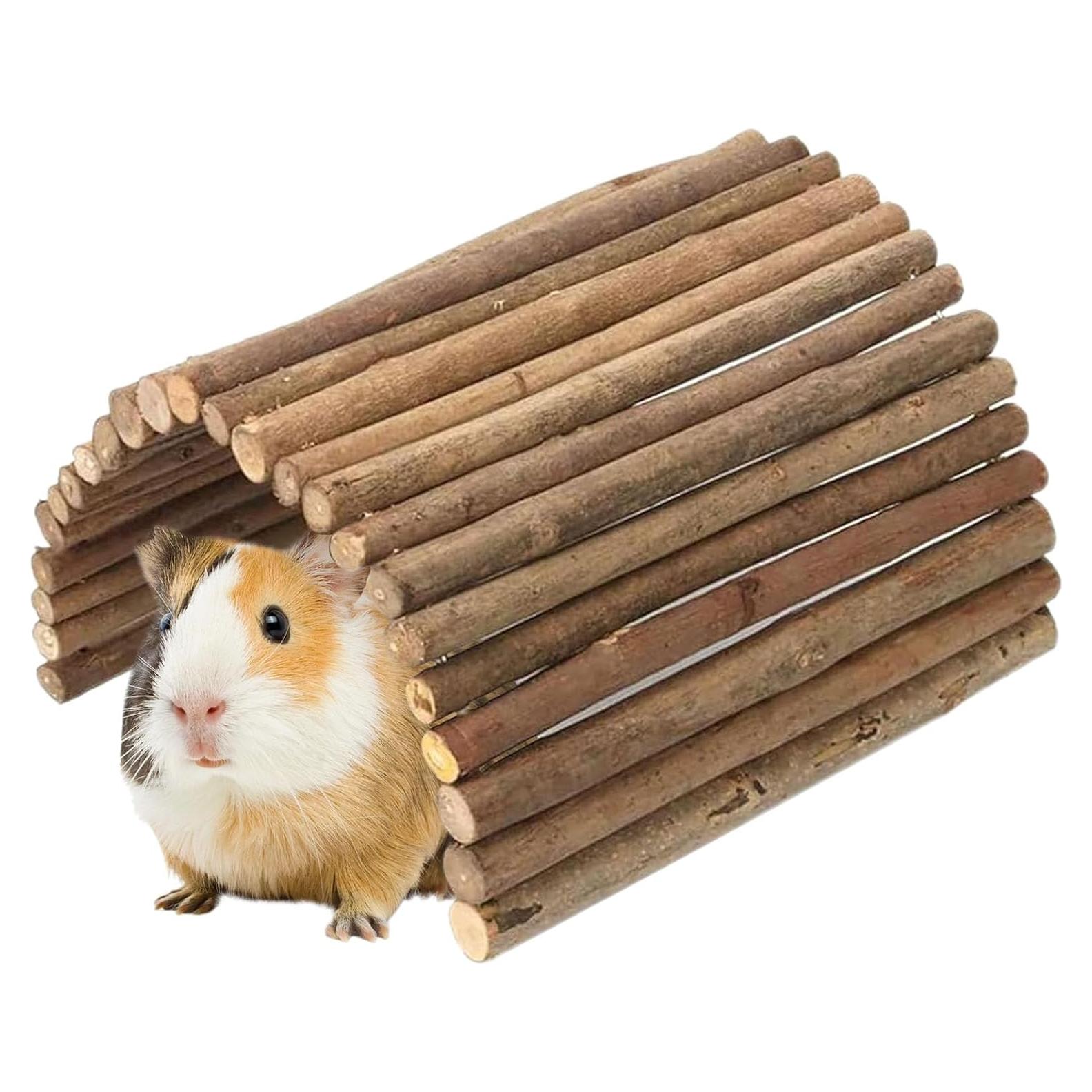Puente de Madera Tfwadmx Extra Grande para Hámster 51cm
