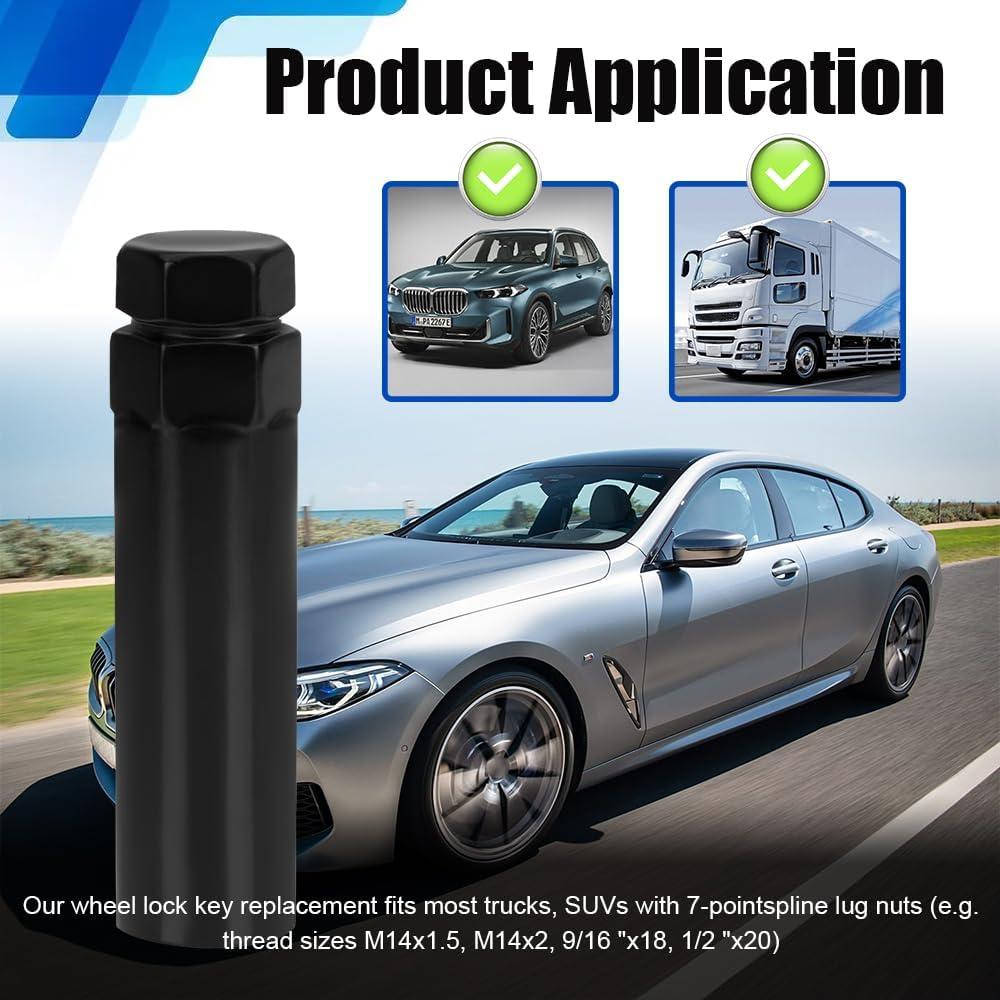 Socket de Tuerca de Rueda Spline 7 Rebvugr 19mm 21mm