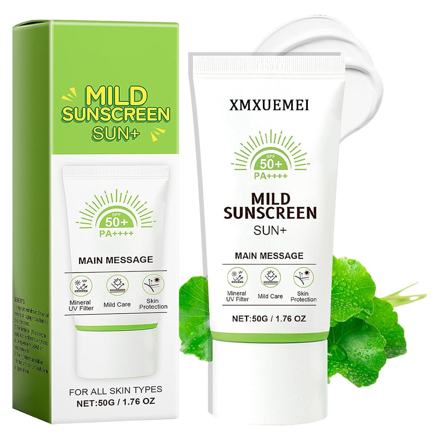 Protector Solar Facial Hidratante SPF 50+ PA++++ XMXueMei 50g