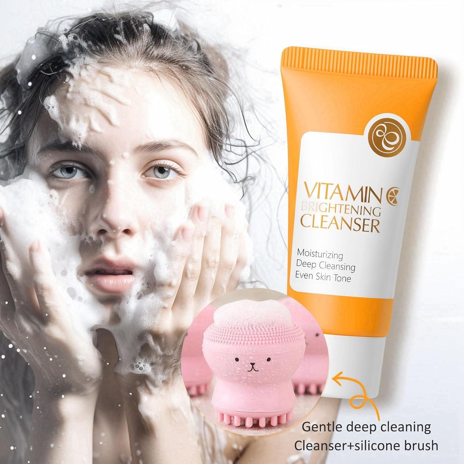 Kit de Cuidado de Piel con Vitamina C Rosarden - 6 Piezas