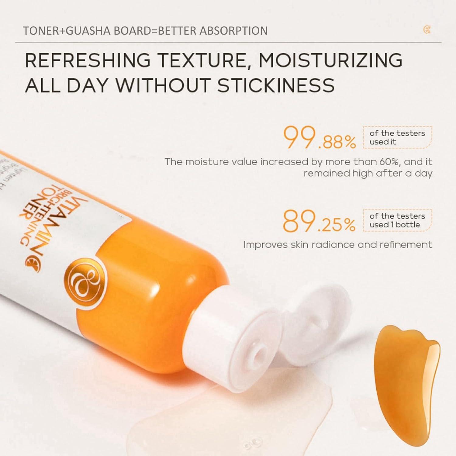 Kit de Cuidado de Piel con Vitamina C Rosarden - 6 Piezas