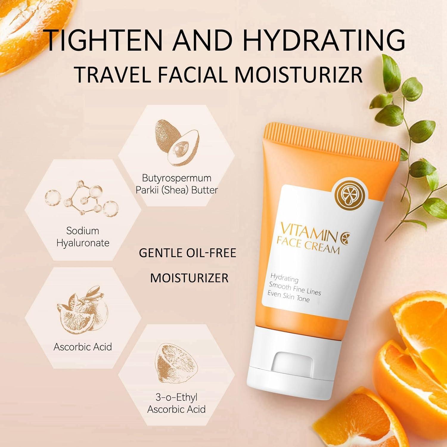 Kit de Cuidado de Piel con Vitamina C Rosarden - 6 Piezas