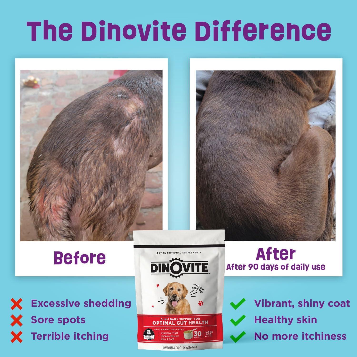 Dinovite 3 en 1 Probiotico para Perros Pequeños 30 Porciones