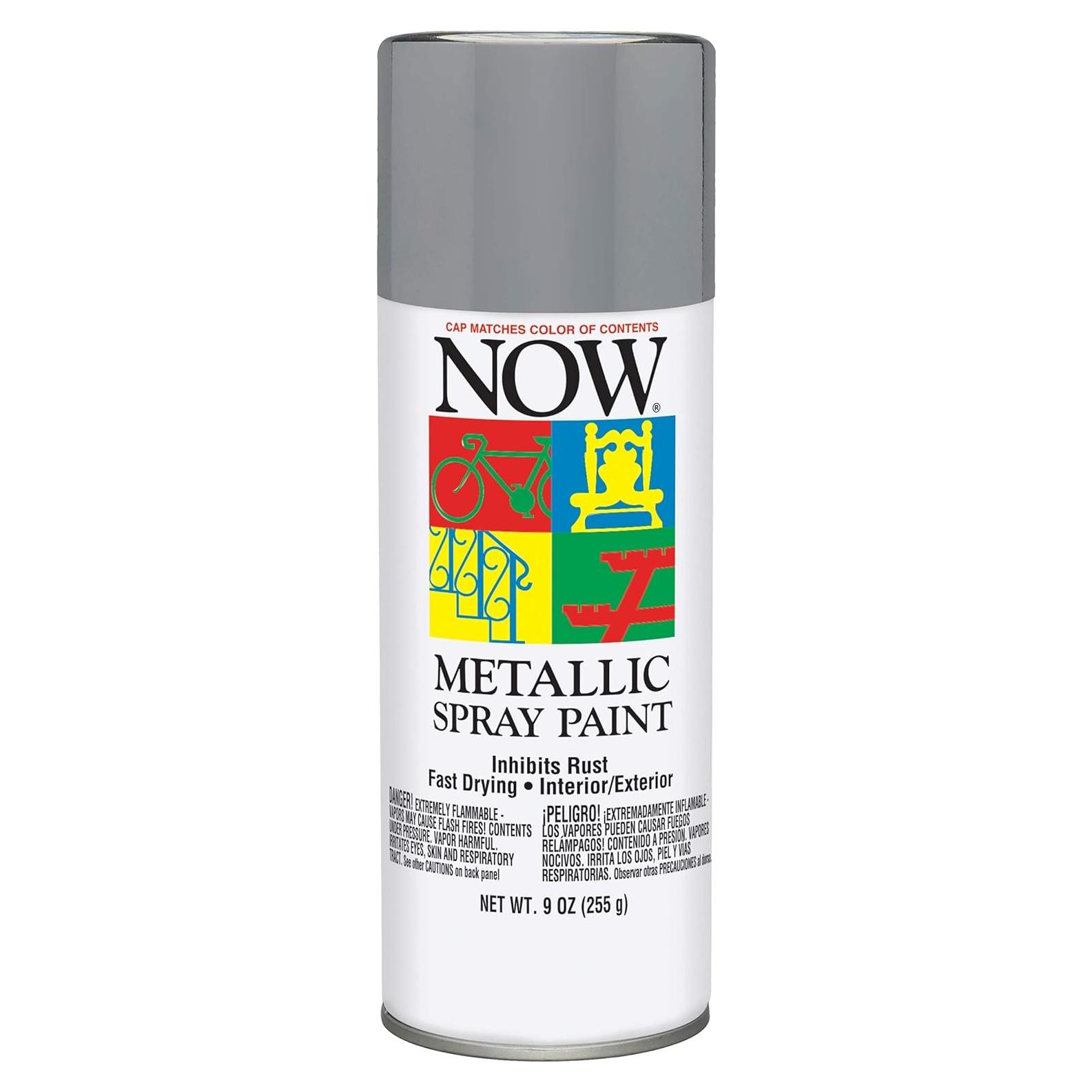 Pintura en Spray Krylon AHORA Brillante Aluminio 266 ml