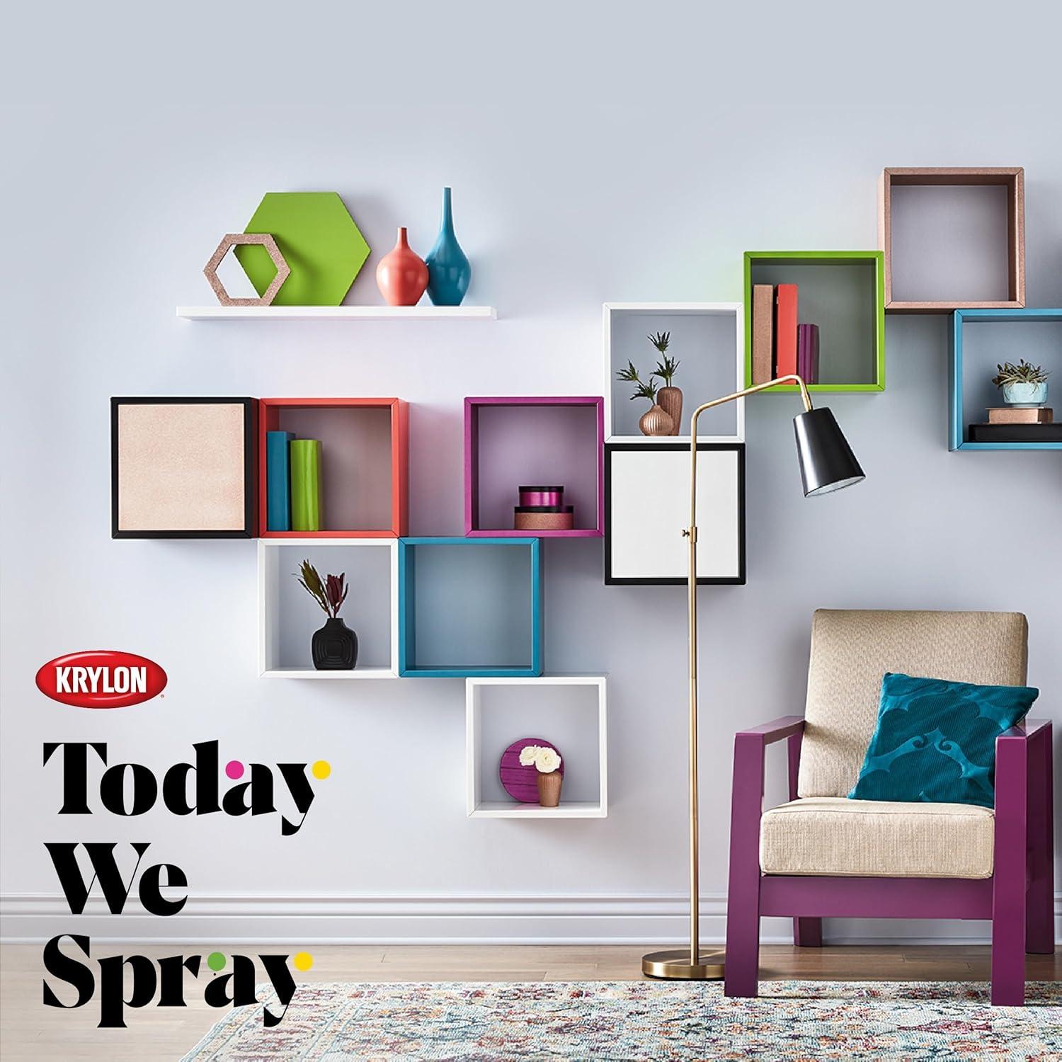 Pintura en Spray Krylon AHORA Brillante Aluminio 266 ml