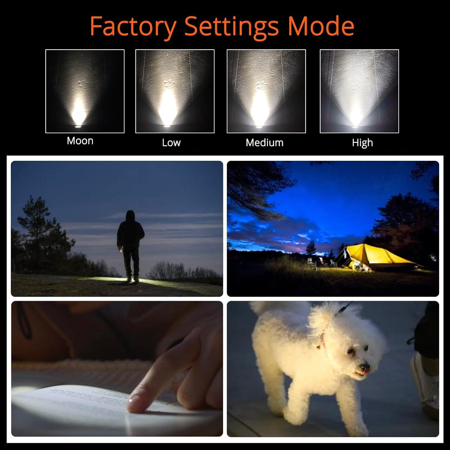 Linterna Mini LED Reylight de Cobre 6000K 13.4cm